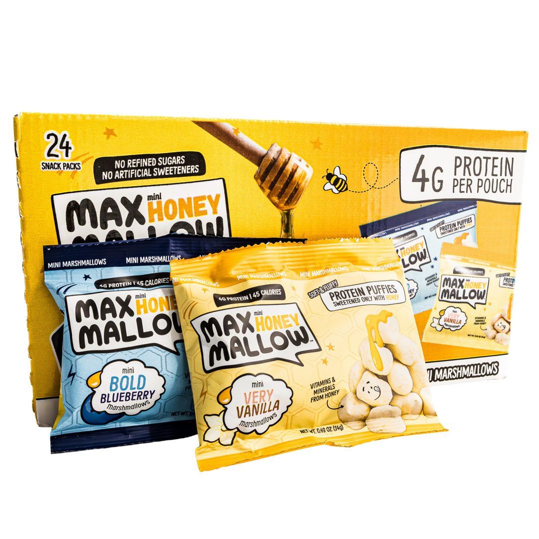 24 ct. Mini Honey Protein Marshmallows Variety Pack